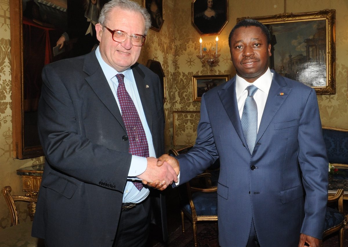 The Order of Malta’s Grand Master receives the President of Togo